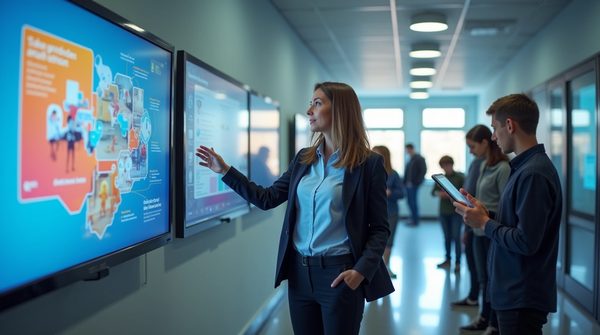Revolutionizing schools with educational digital signage solutions